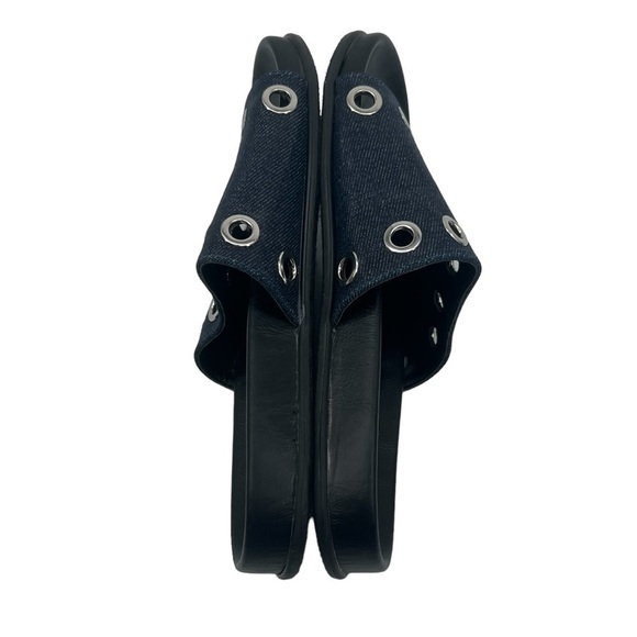 Blue Grommet Slide Sandals Size 6 Women’s - Picture 5 of 8